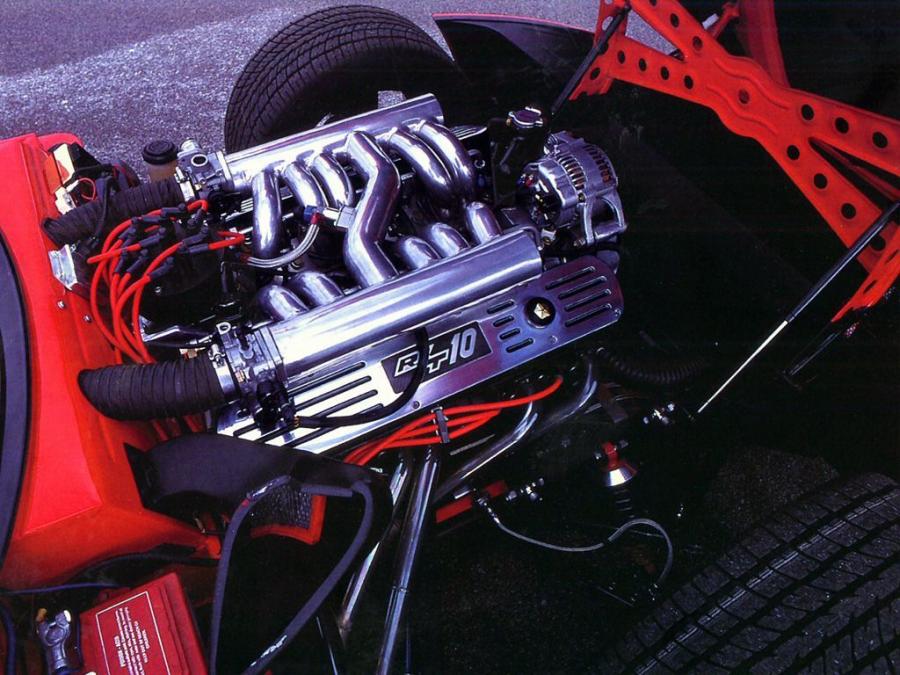 Моторный отсек Dodge Viper RT/10 Concept 1989 года  (фото 11 из 16)